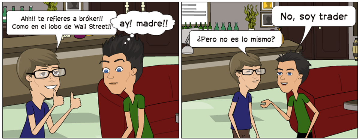 Trader y broker Trader y Broker